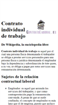 Mobile Screenshot of contratolaboral.es