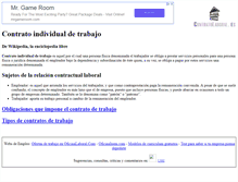 Tablet Screenshot of contratolaboral.es